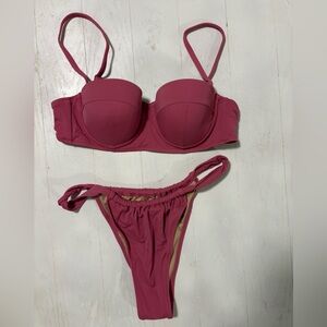 Target Pink Bikini Set